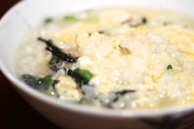 のりを散らして