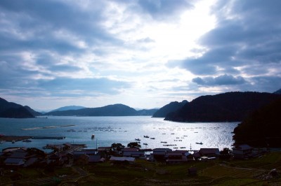 日引の棚田、やっぱり夕焼けがキレイなんだろうなと。